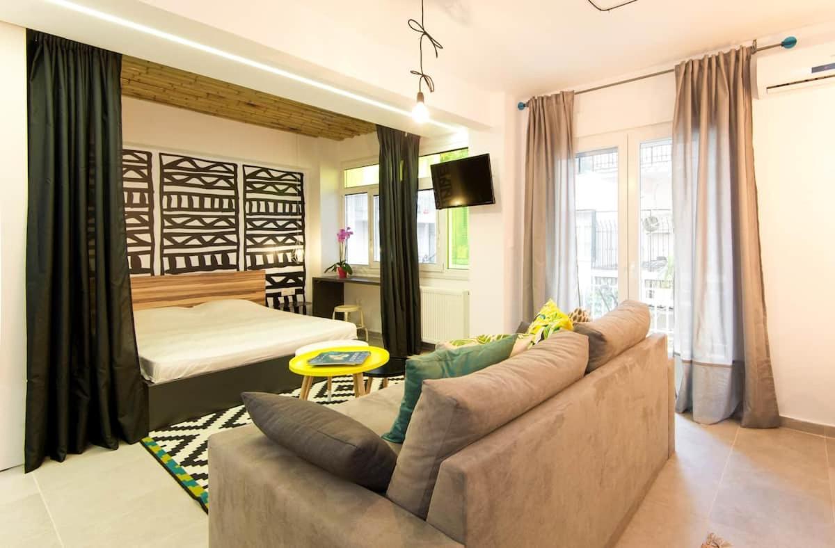 Mazi Rooms Venizelou Tesalonika Bagian luar foto